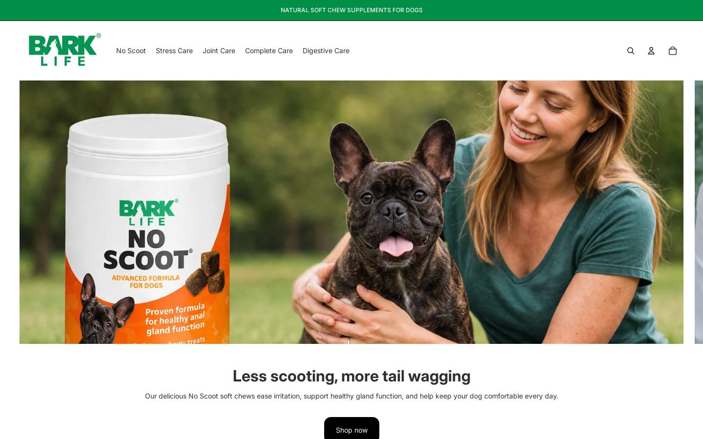 thebarklife.com homepage screenshot