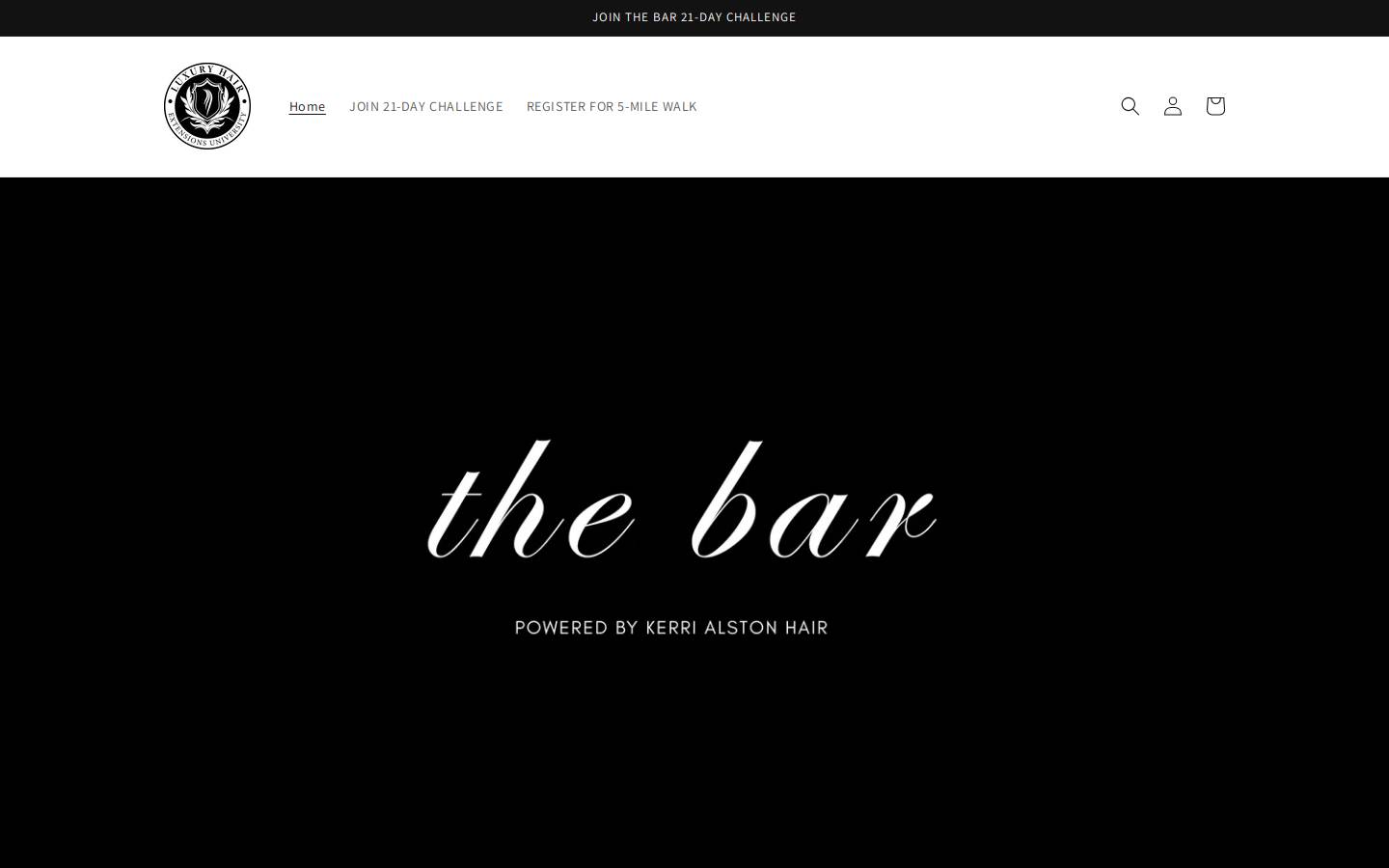 thebarmovement.com homepage screenshot