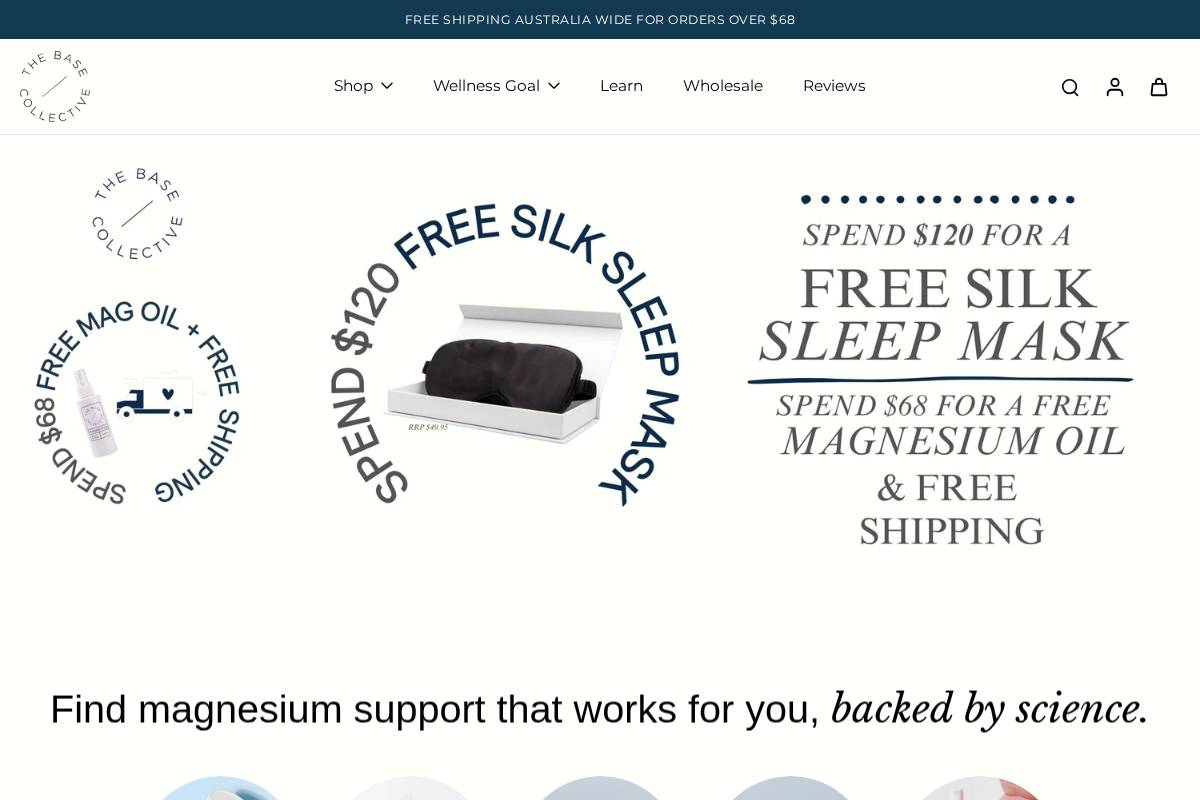 thebasecollective.com homepage screenshot
