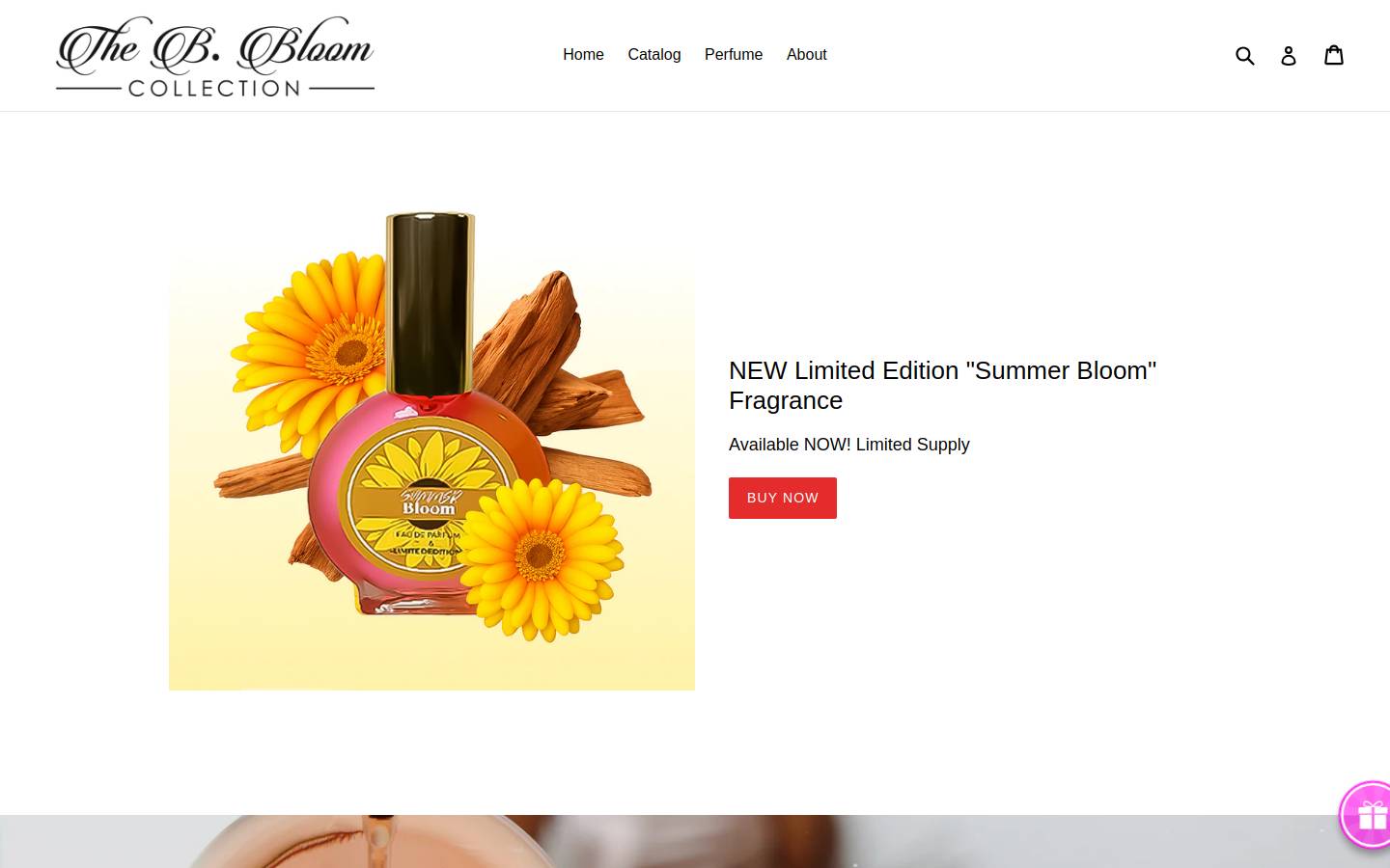 thebbloomcollection.com homepage screenshot