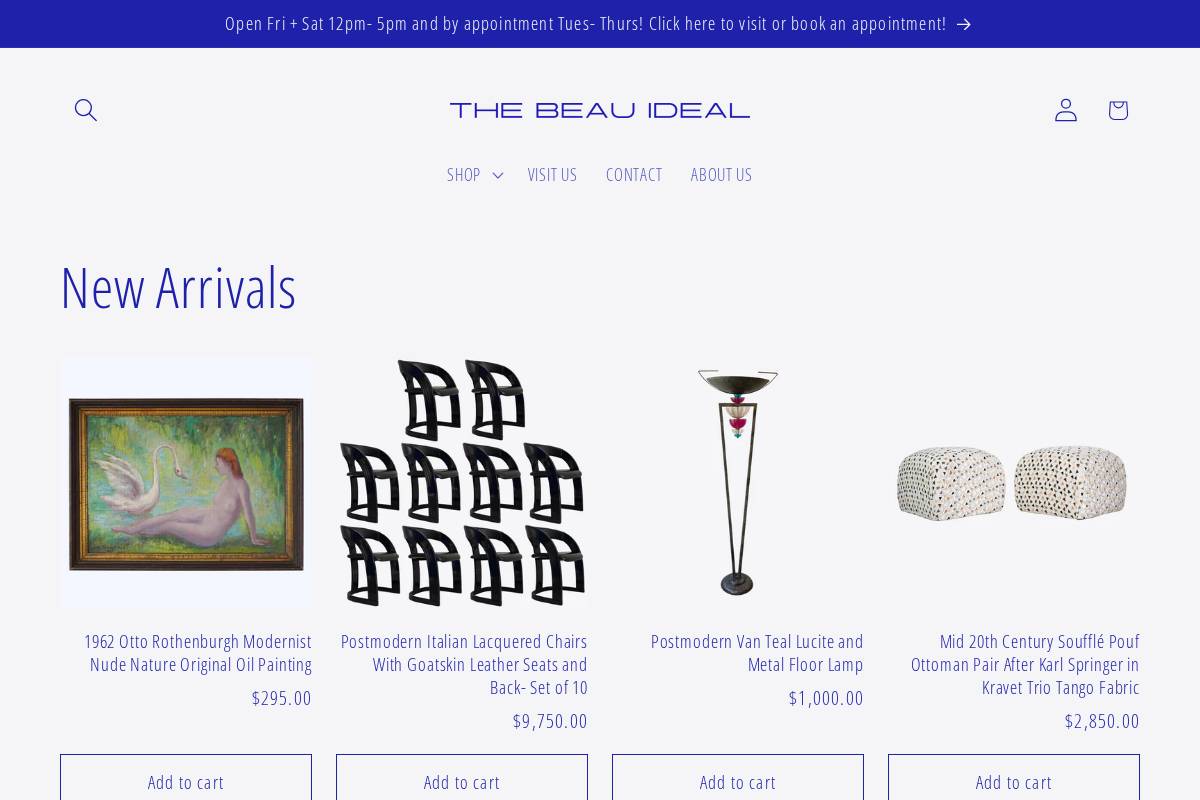 thebeauideal.com homepage screenshot