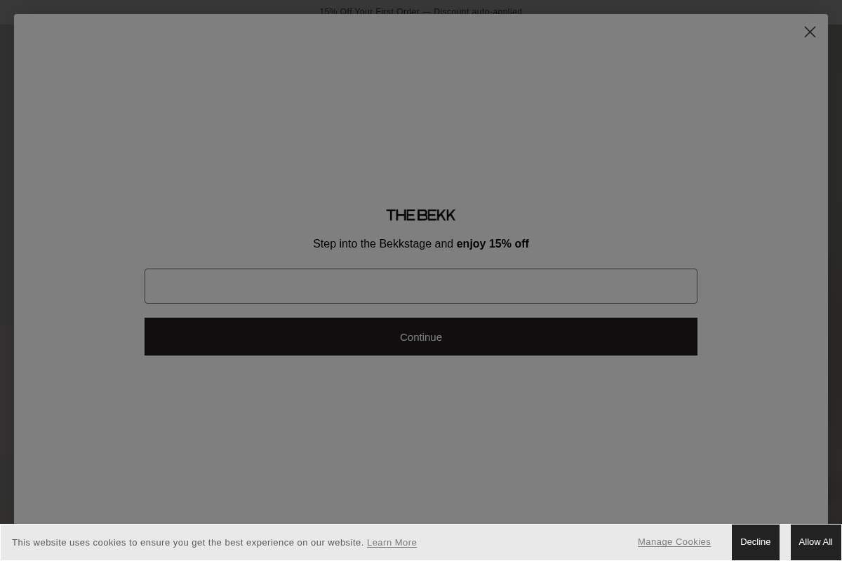 The Bekk  homepage screenshot