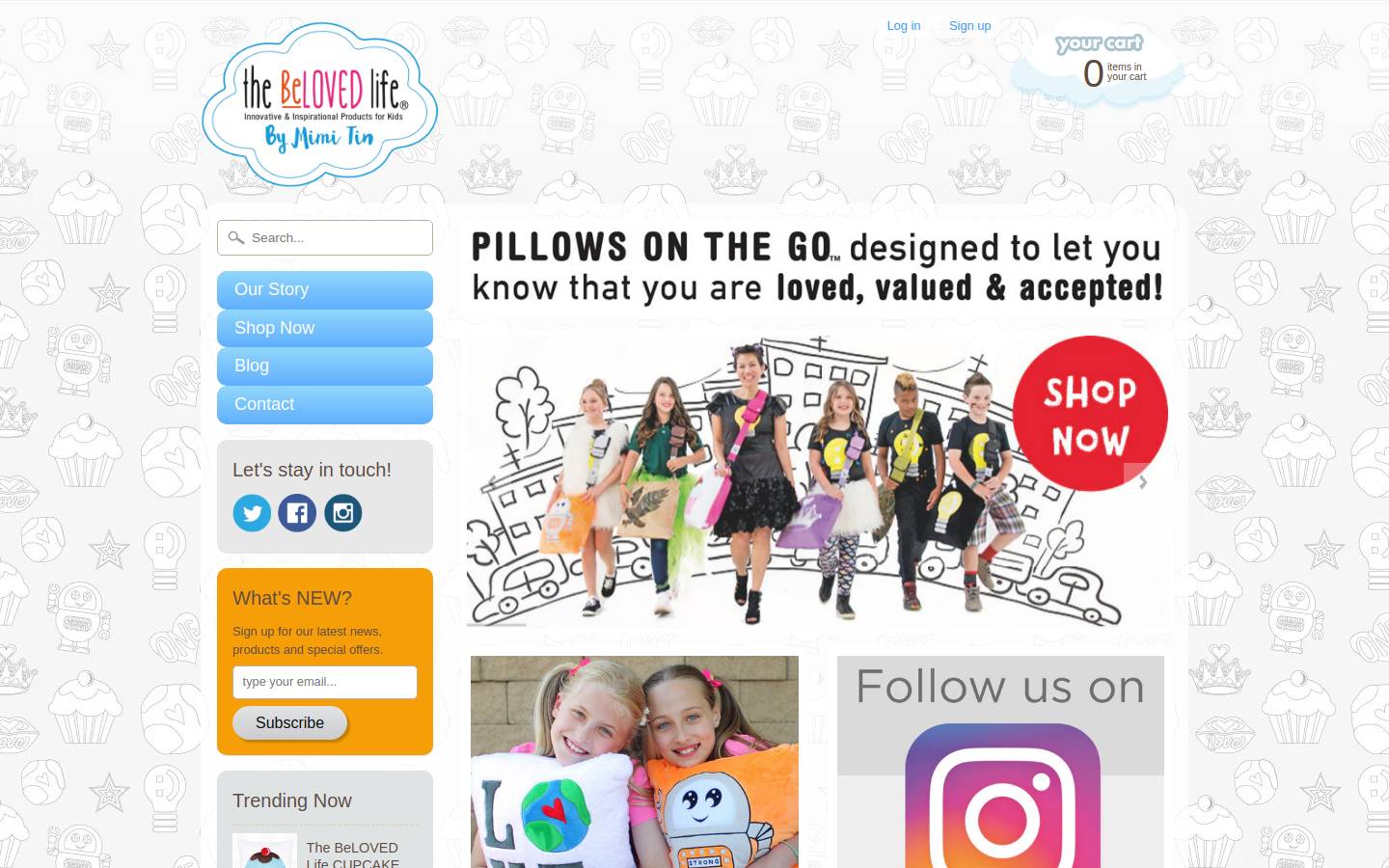 thebelovedlife.com homepage screenshot