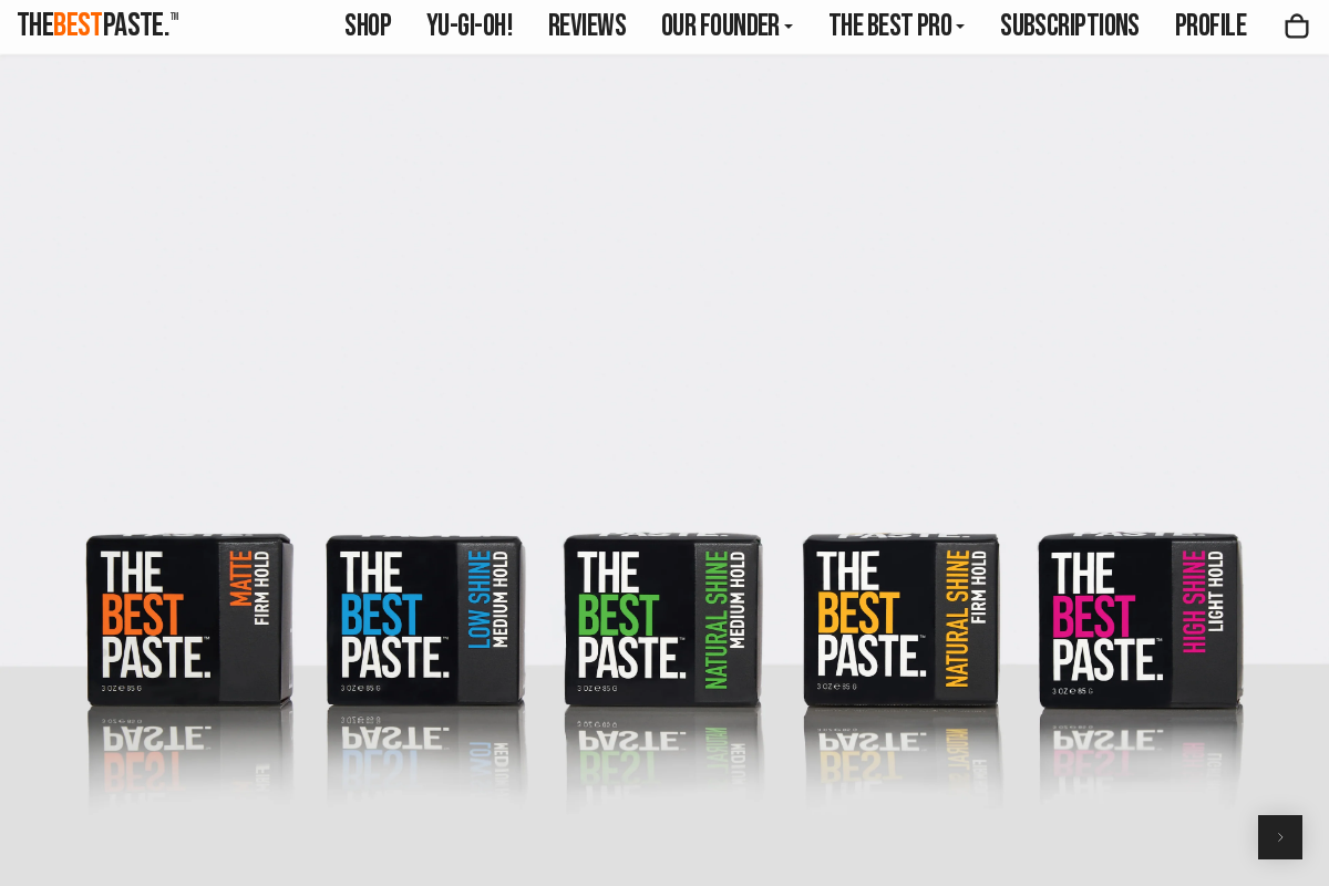 thebestpaste.com homepage screenshot