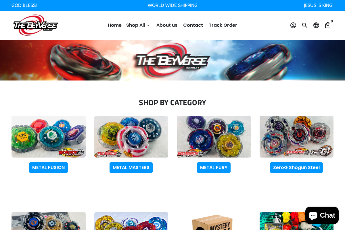 TheBeyVerse homepage screenshot