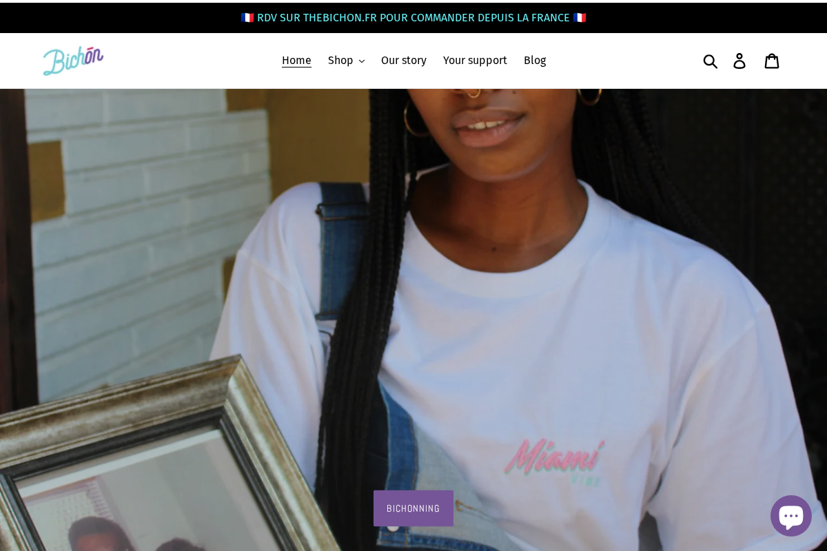 thebichon.com homepage screenshot