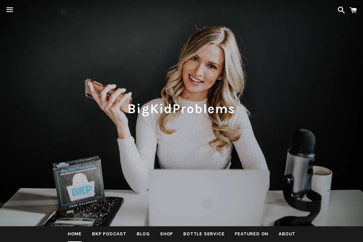 thebigkidproblems.com homepage screenshot