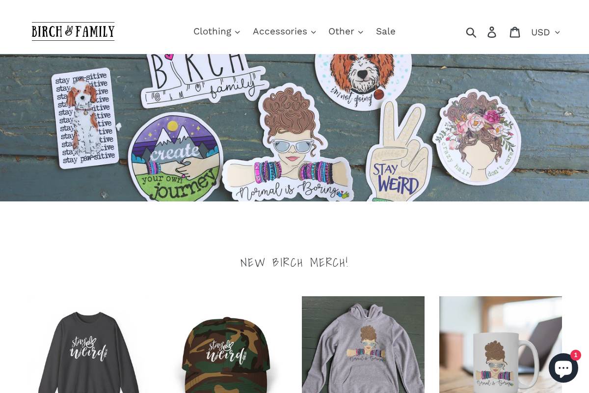 thebirchfamilyllc.com homepage screenshot