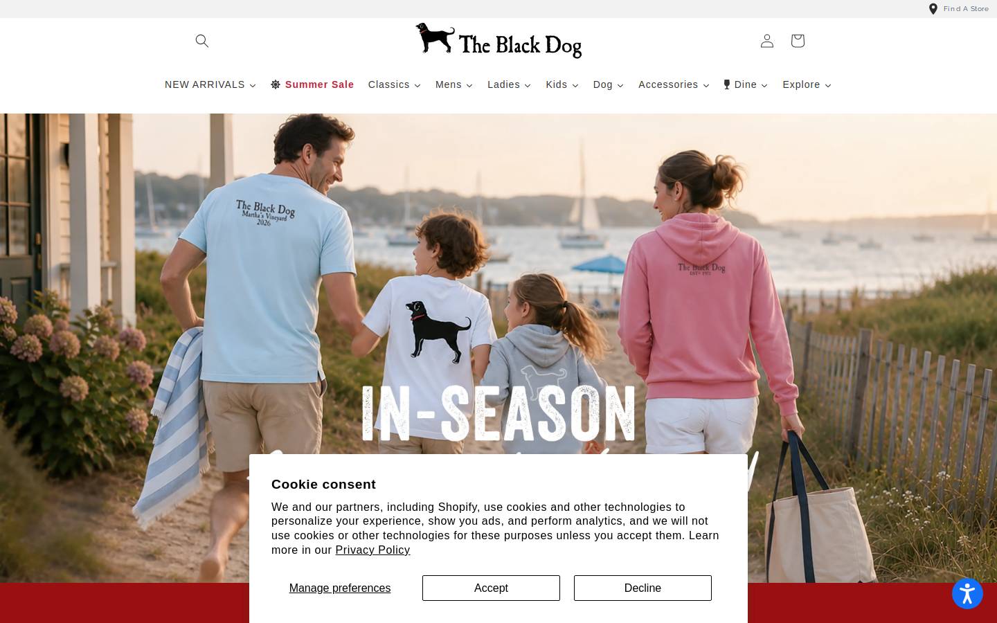 theblackdog71 homepage screenshot