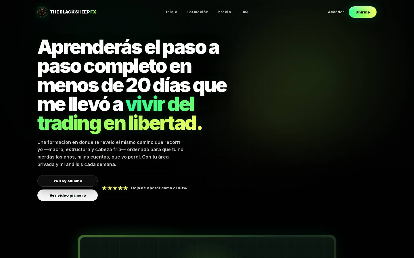theblacksheepfx.com homepage screenshot
