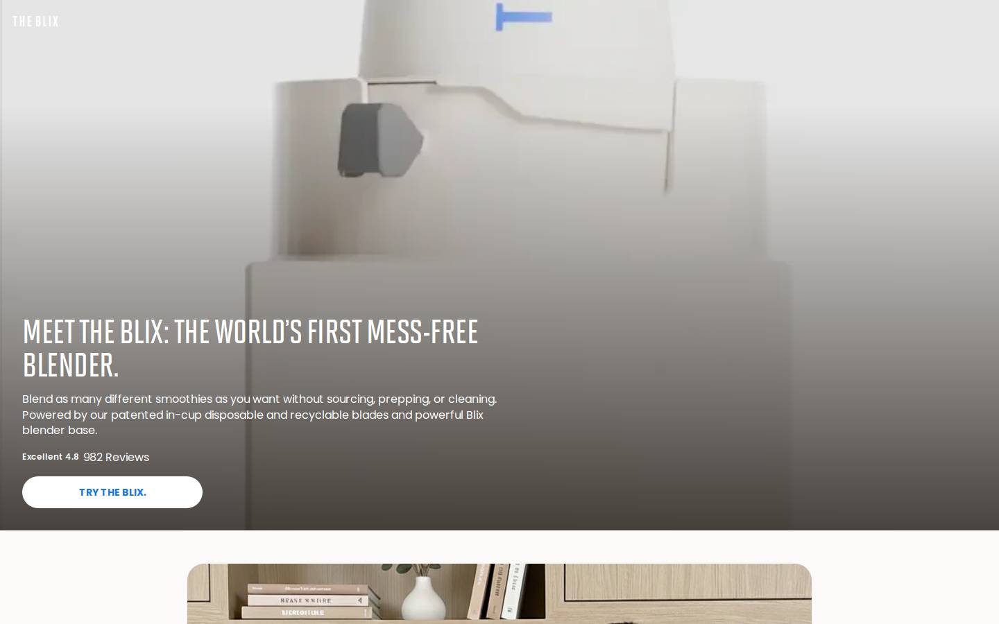theblix.com homepage screenshot