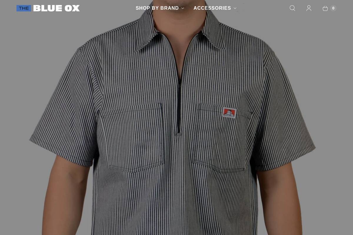 theblueox916.com homepage screenshot