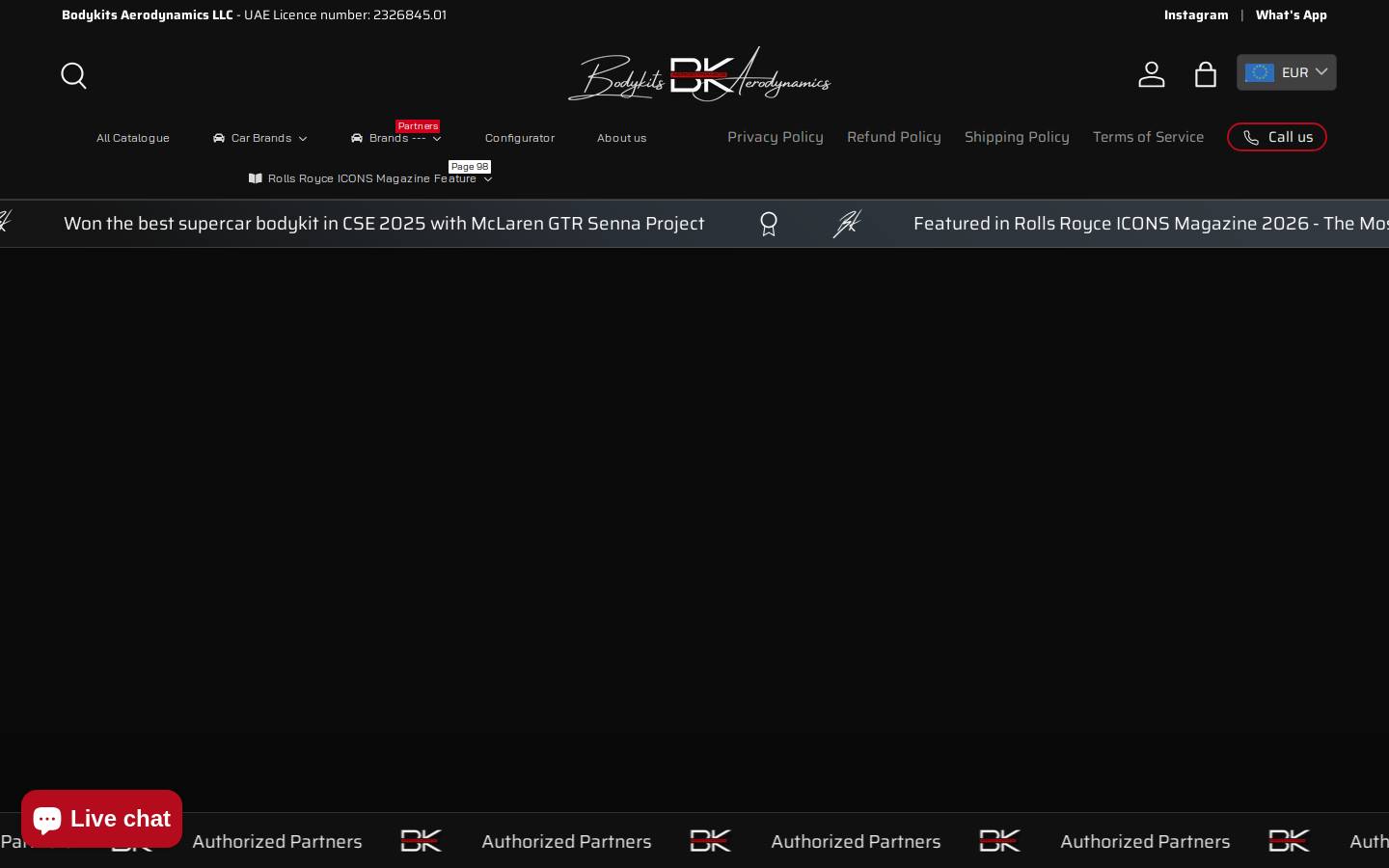 thebodykits.com homepage screenshot