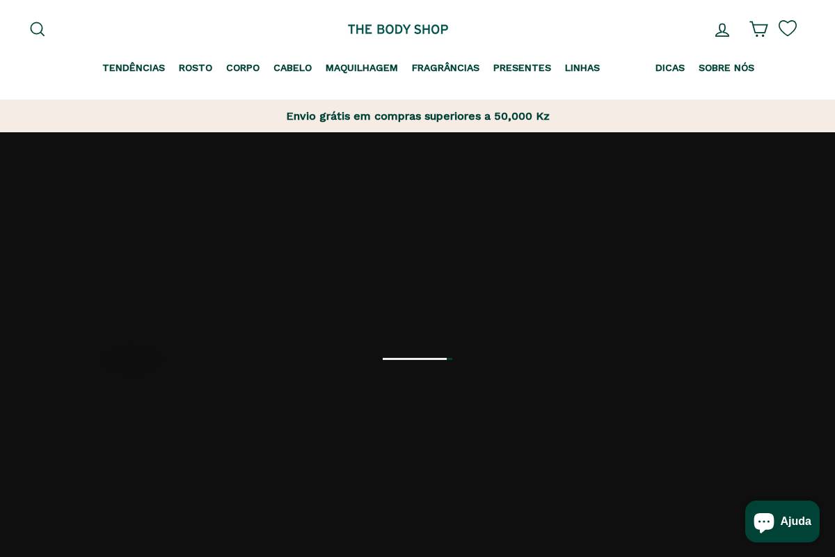 thebodyshop.co.ao homepage screenshot