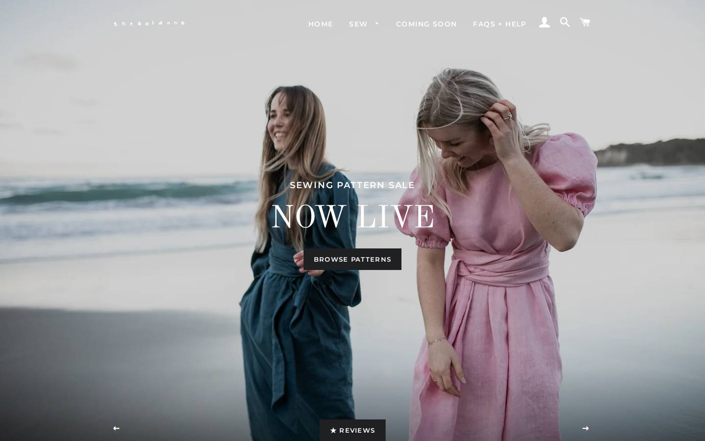 Theboldone homepage screenshot
