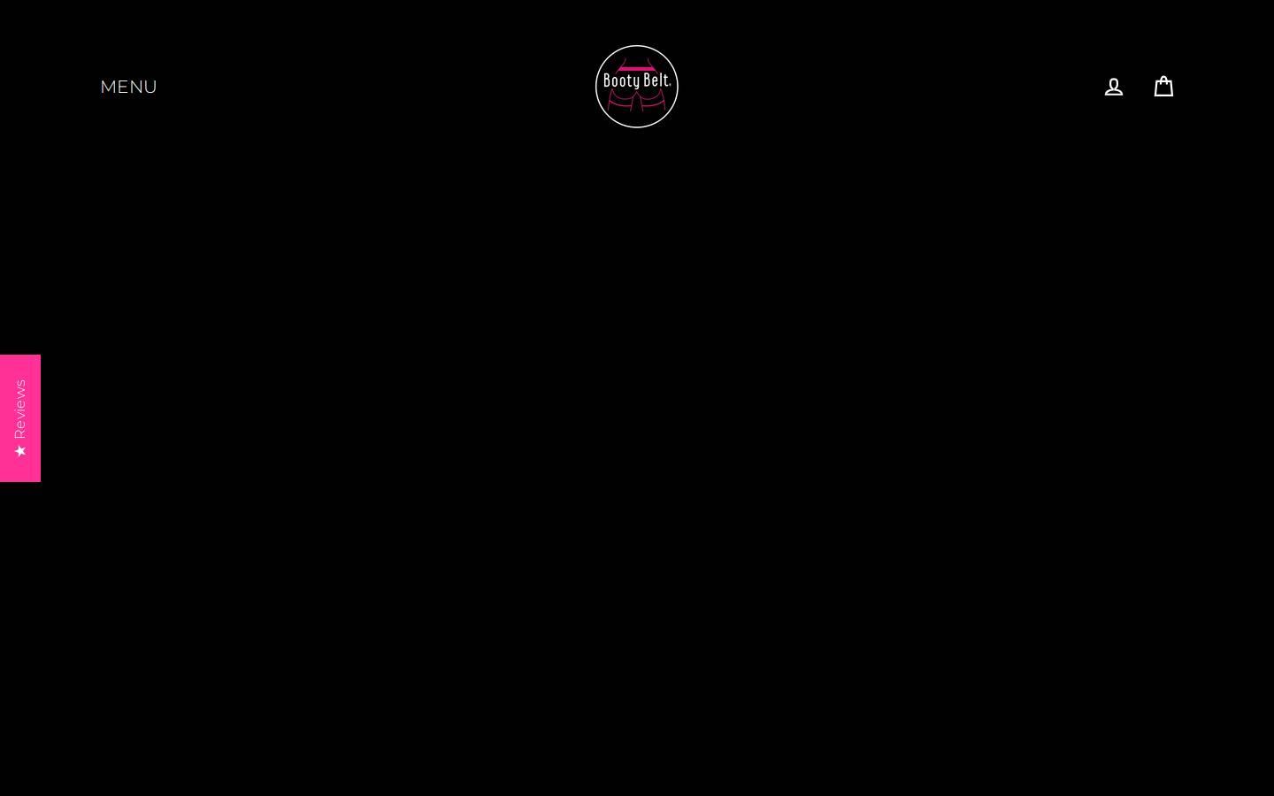 thebootybelt.com homepage screenshot