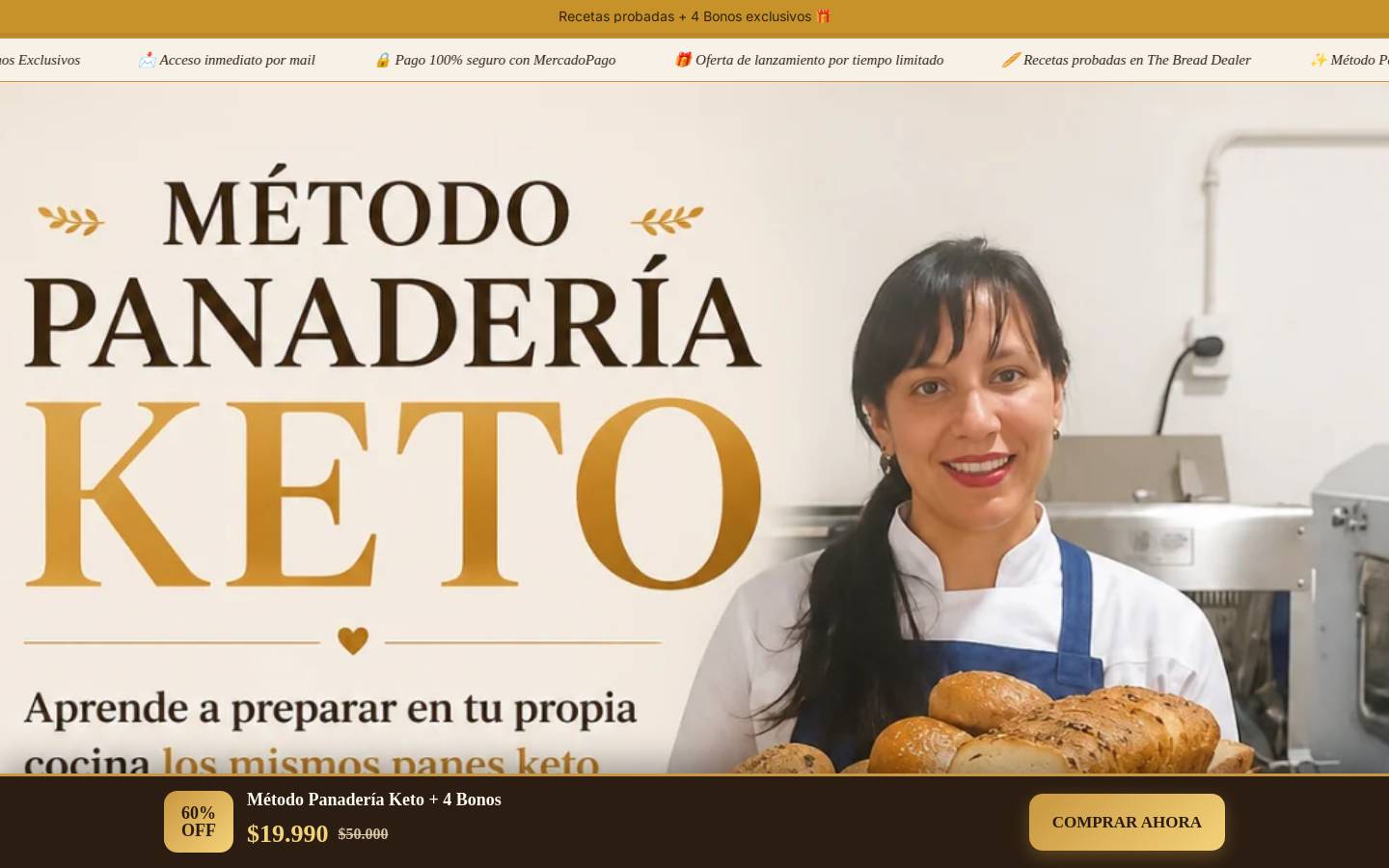 thebreaddealer.store homepage screenshot