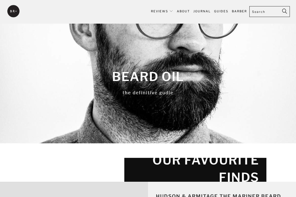 The Brotique homepage screenshot