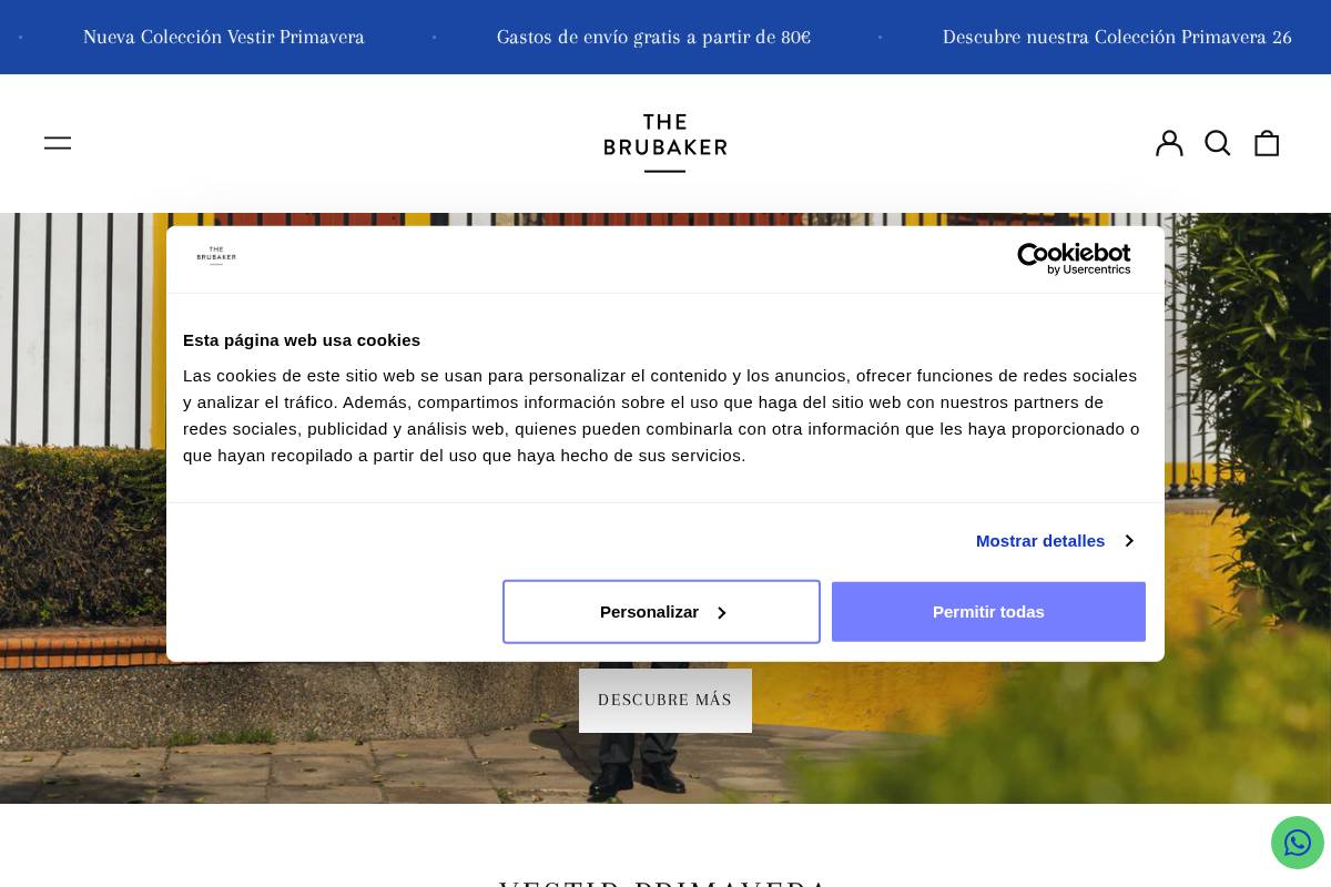 Thebrubaker homepage screenshot