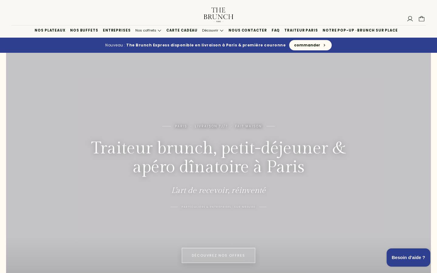 thebrunch.fr homepage screenshot