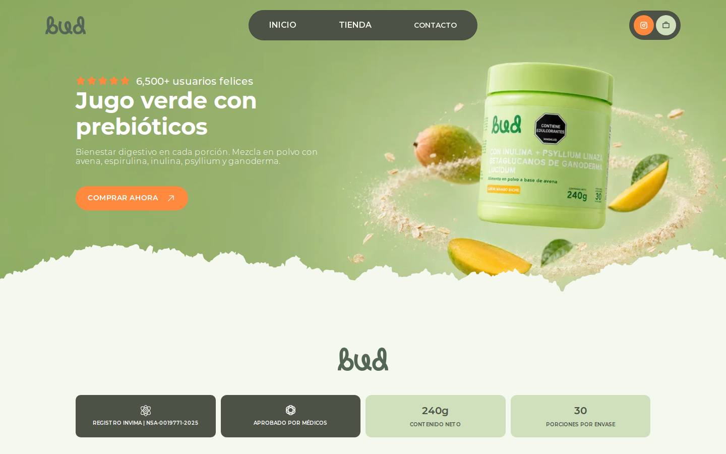 thebud.co homepage screenshot