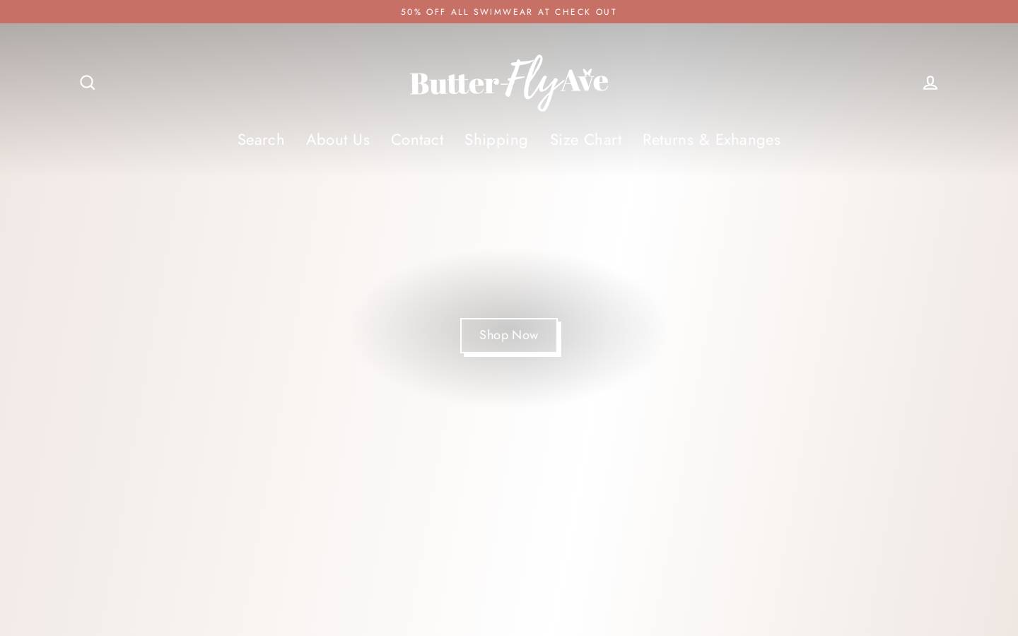 thebutterflyave.com homepage screenshot