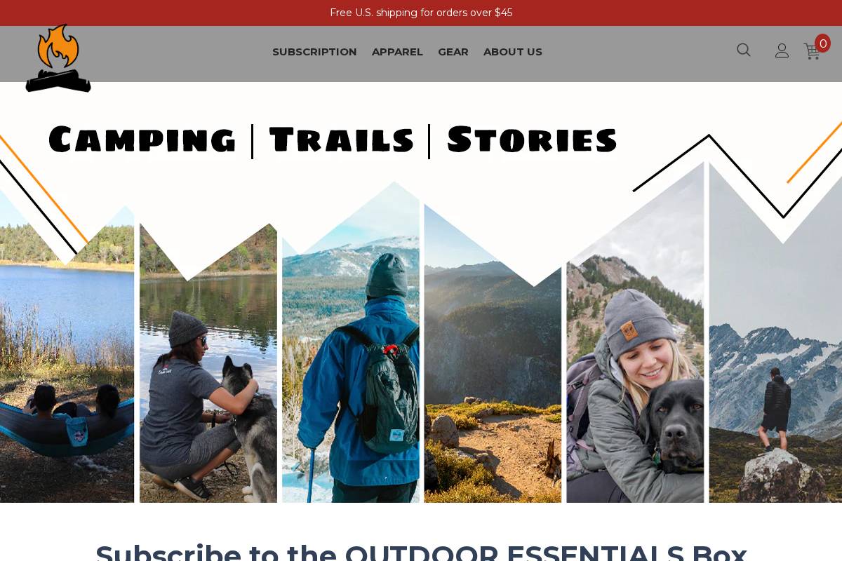 thecamplife.com homepage screenshot