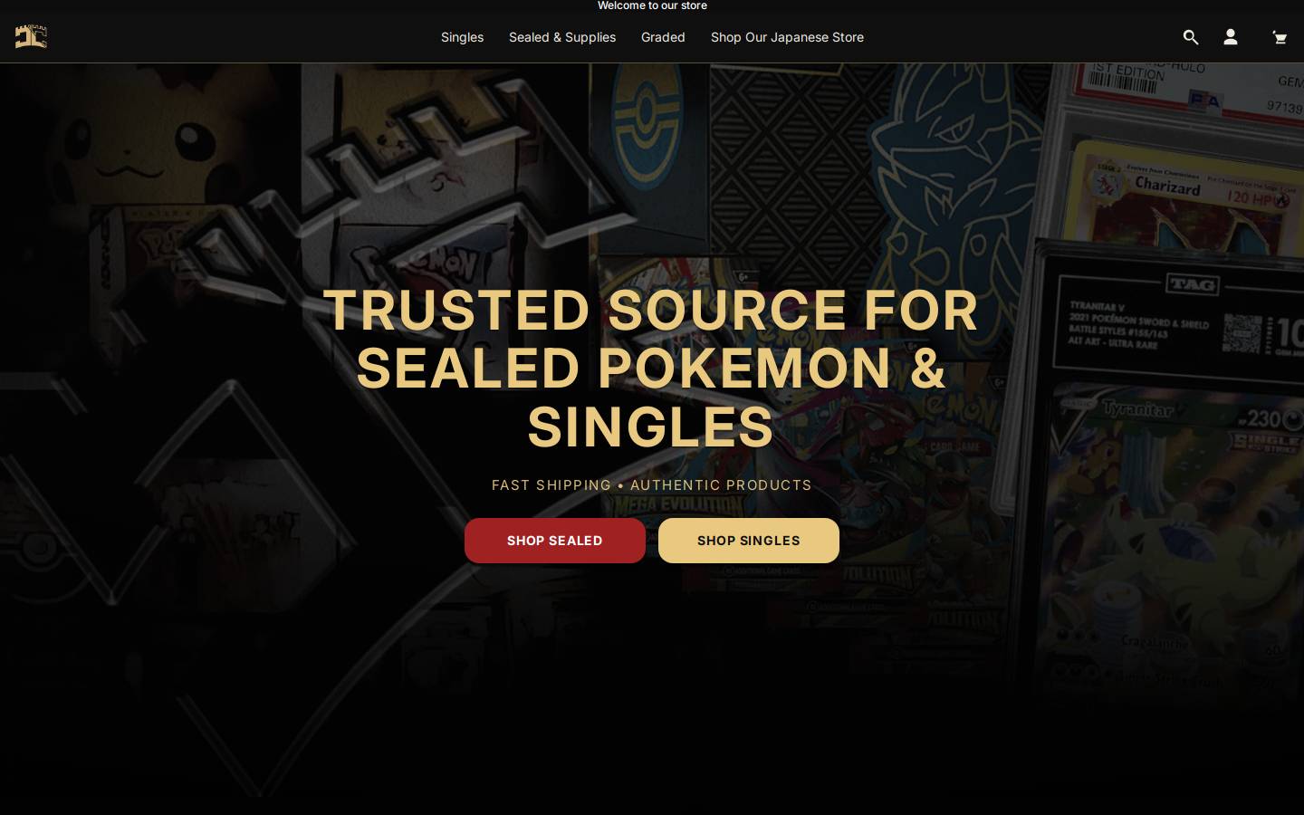 thecardcolosseum.com homepage screenshot