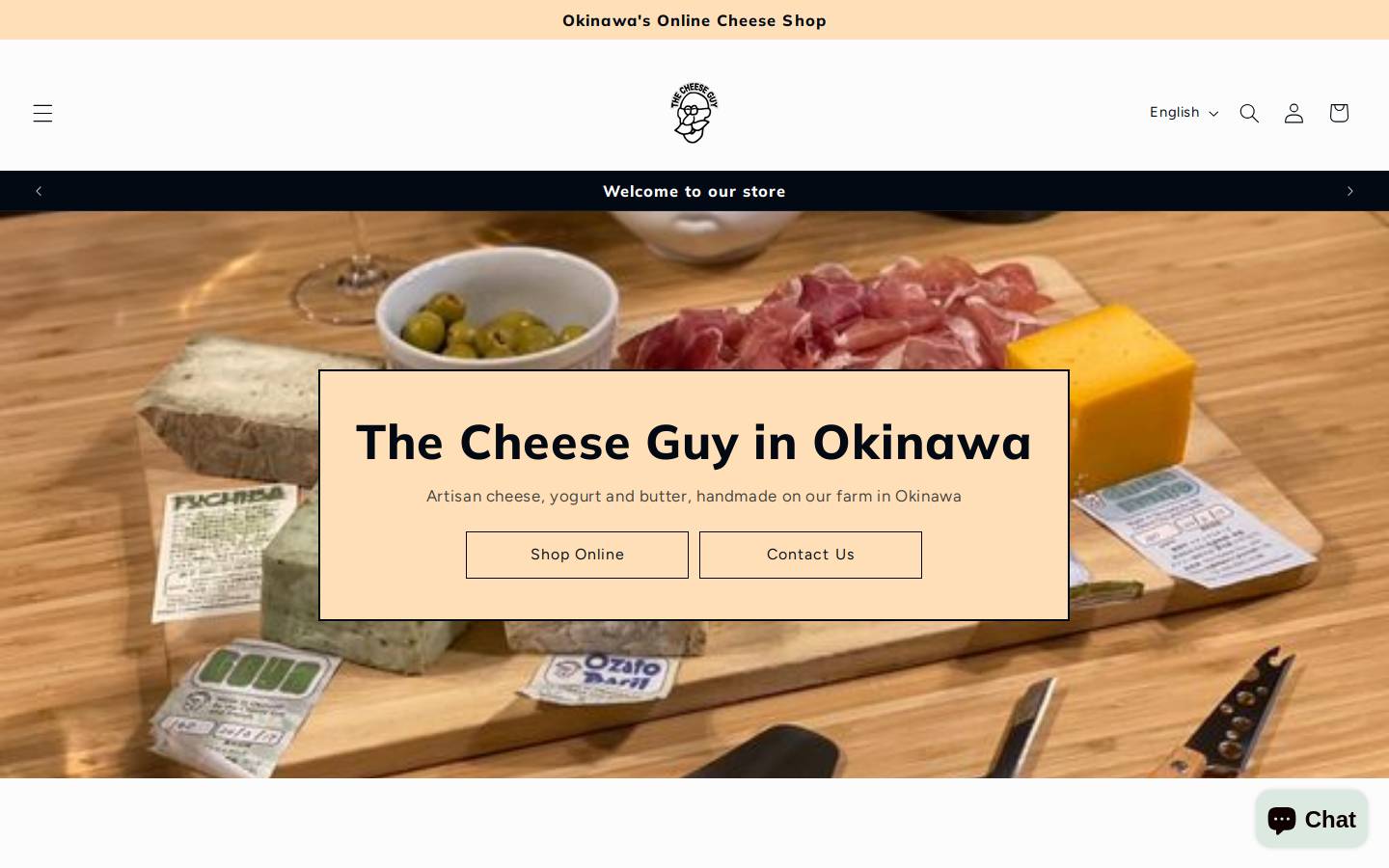 thecheeseguyinokinawa.com homepage screenshot