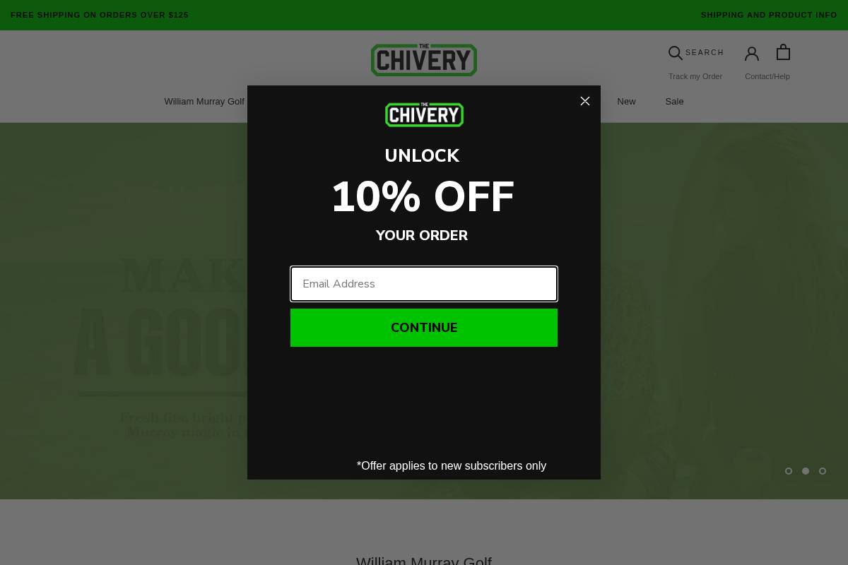 The Chivery homepage screenshot