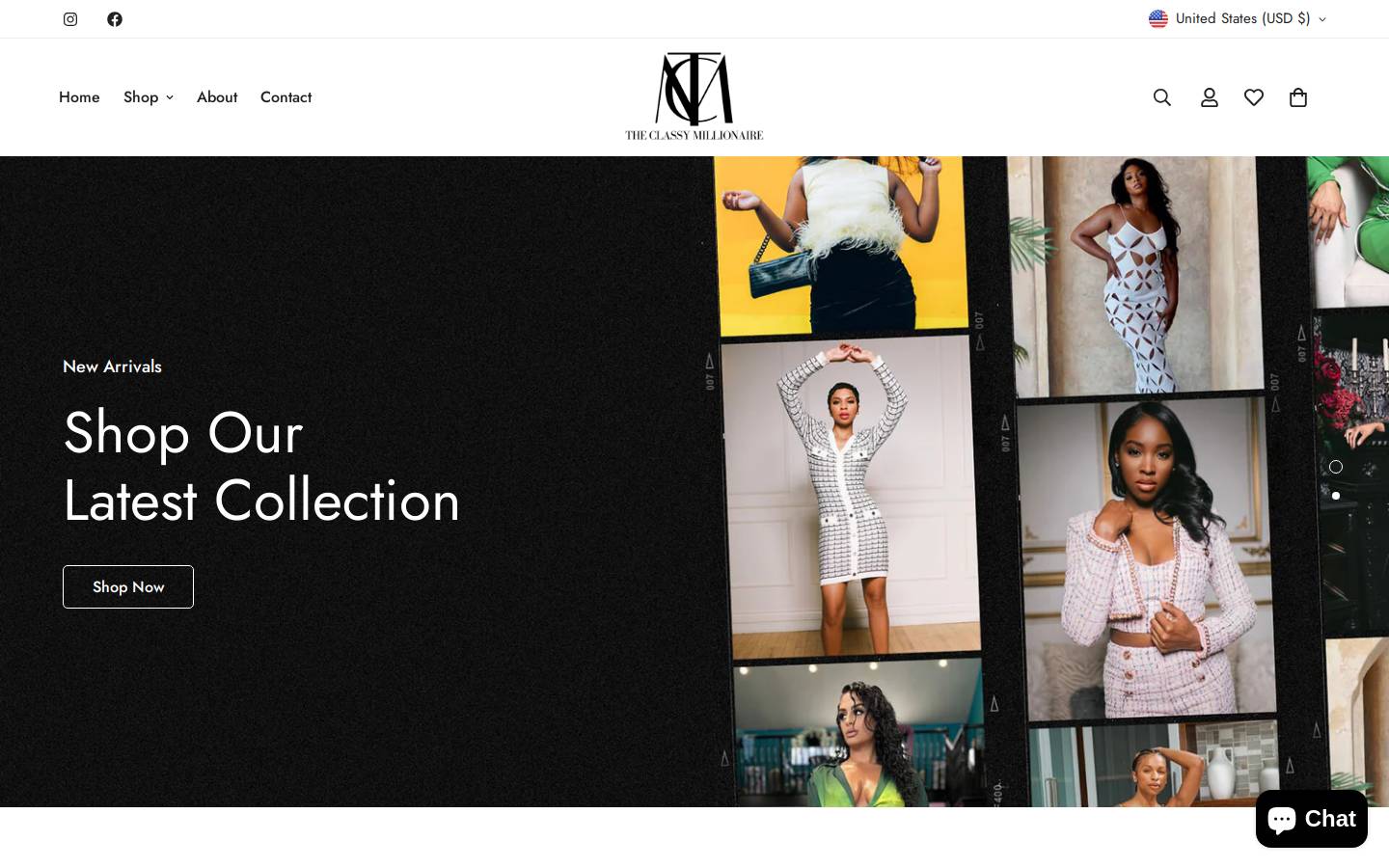 theclassymillionaire.com homepage screenshot