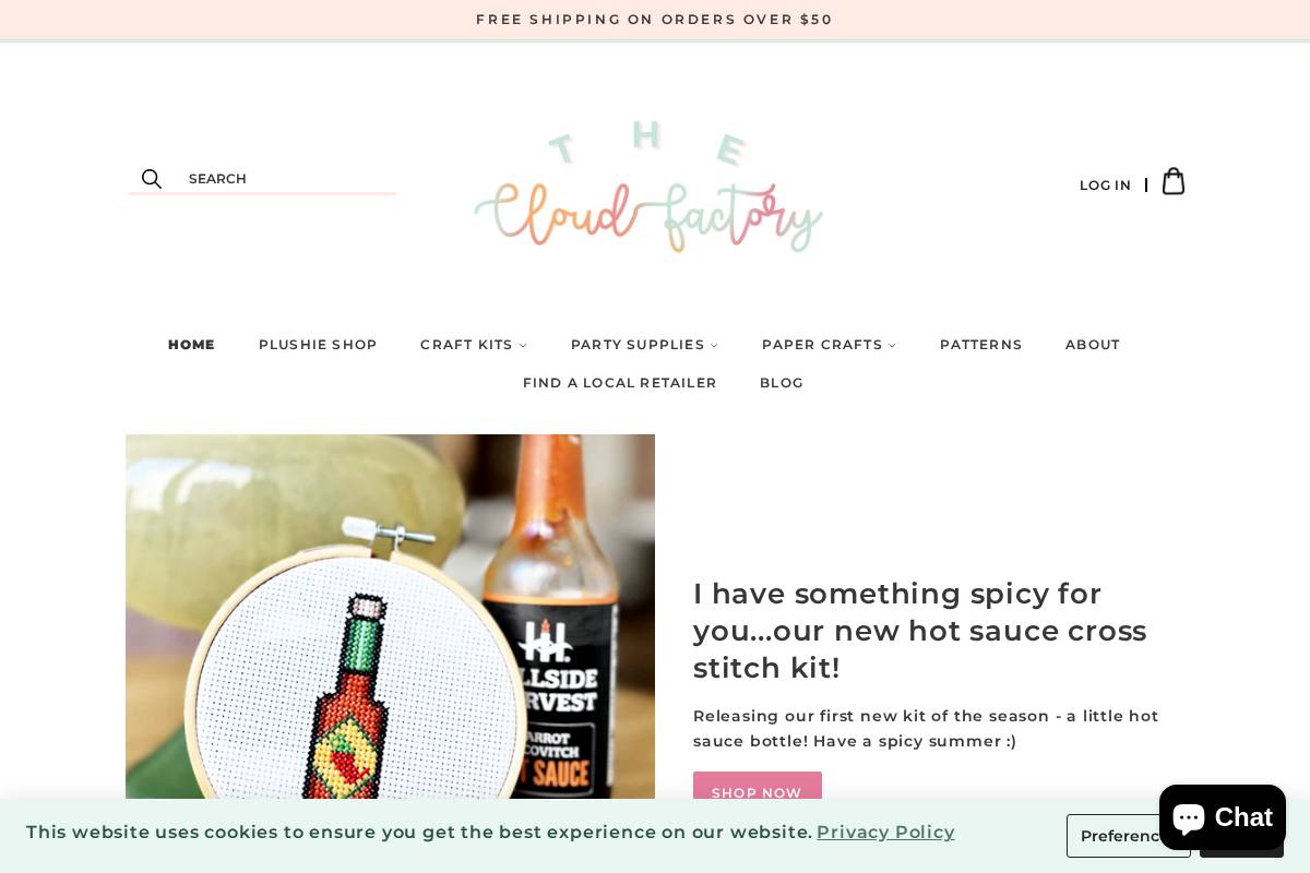 TheCloudFactory homepage screenshot