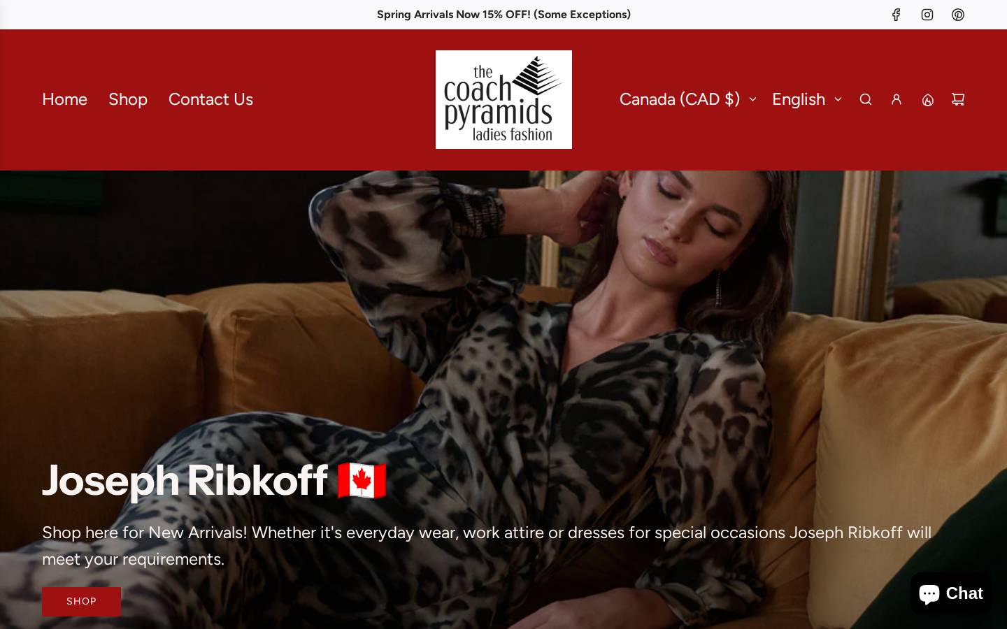 thecoachpyramids.com homepage screenshot