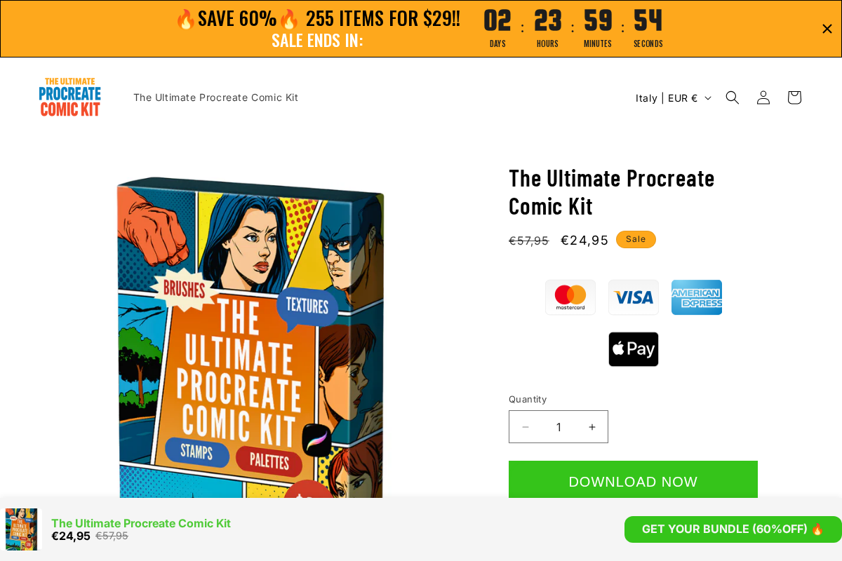 TheComicMaster homepage screenshot