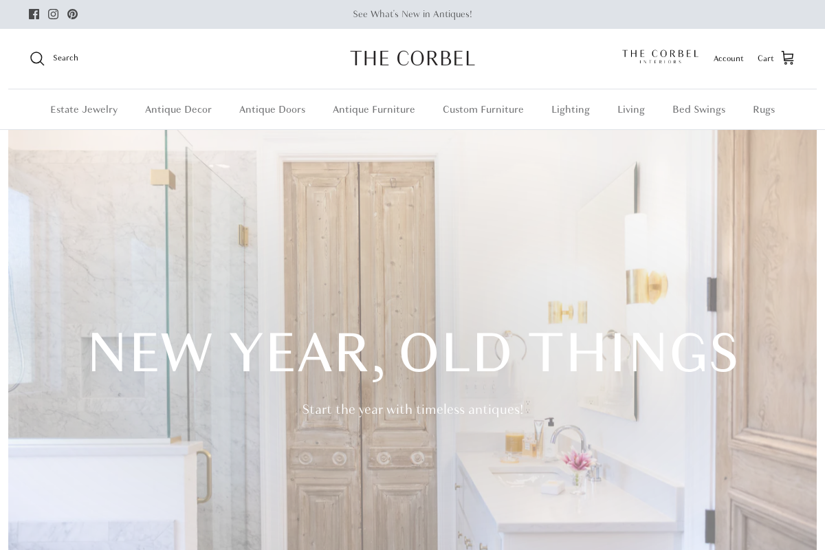thecorbel.com homepage screenshot