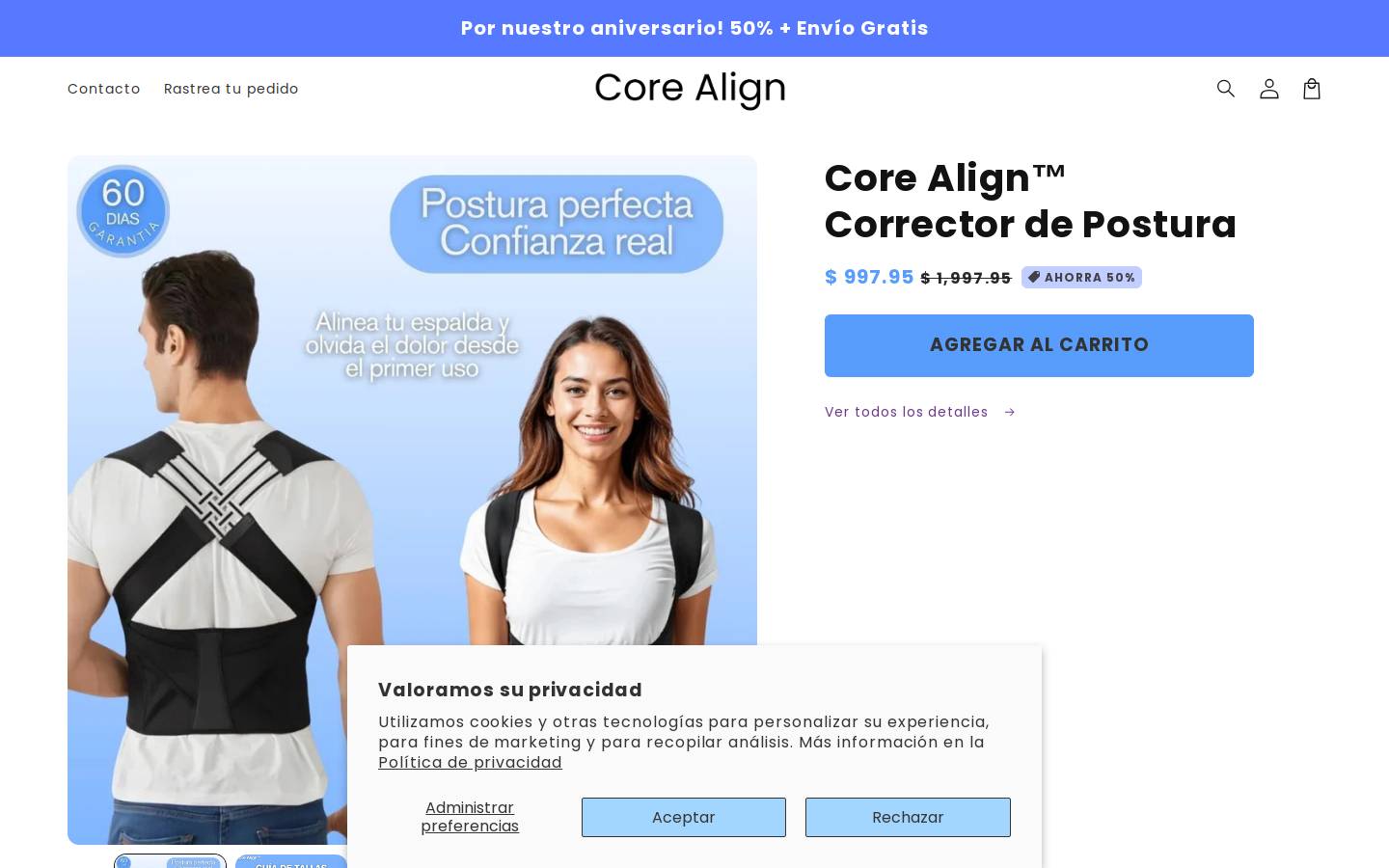 thecorealign.com homepage screenshot
