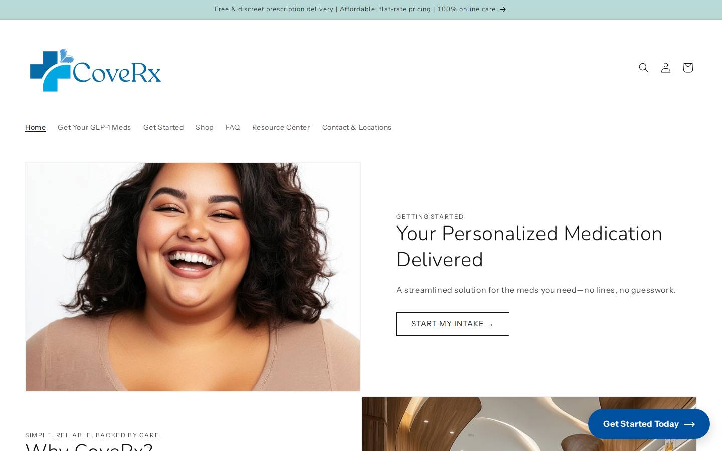 thecoverx.com homepage screenshot