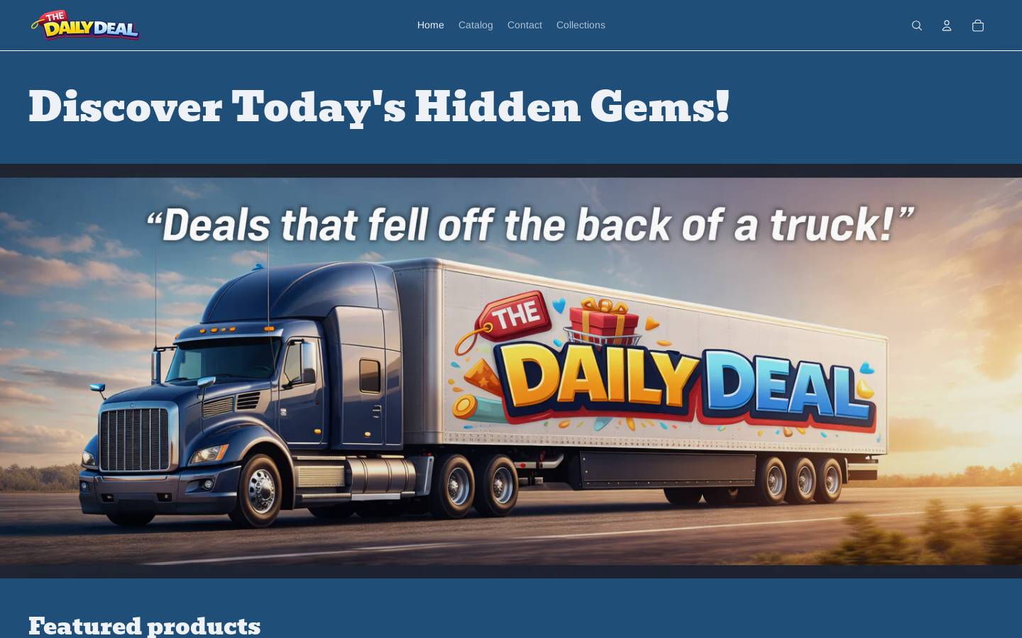 thedailydeal.shop homepage screenshot