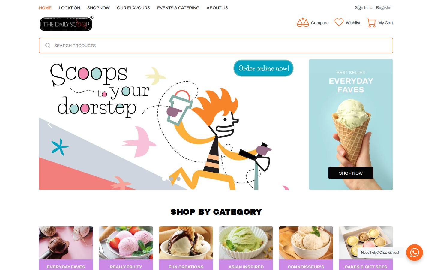 thedailyscoop.com.sg homepage screenshot