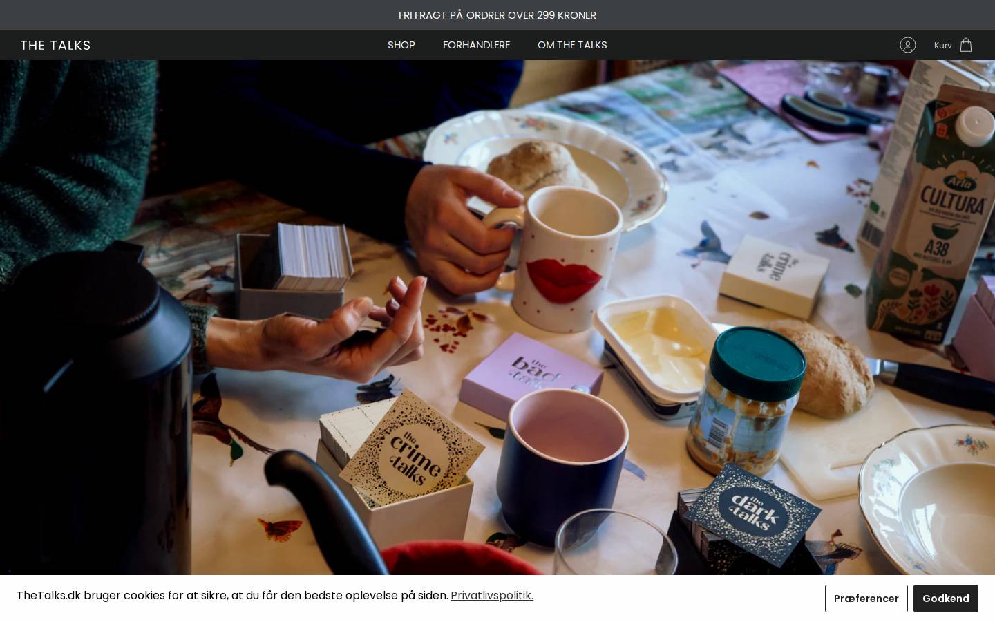 thedarktalks.dk homepage screenshot