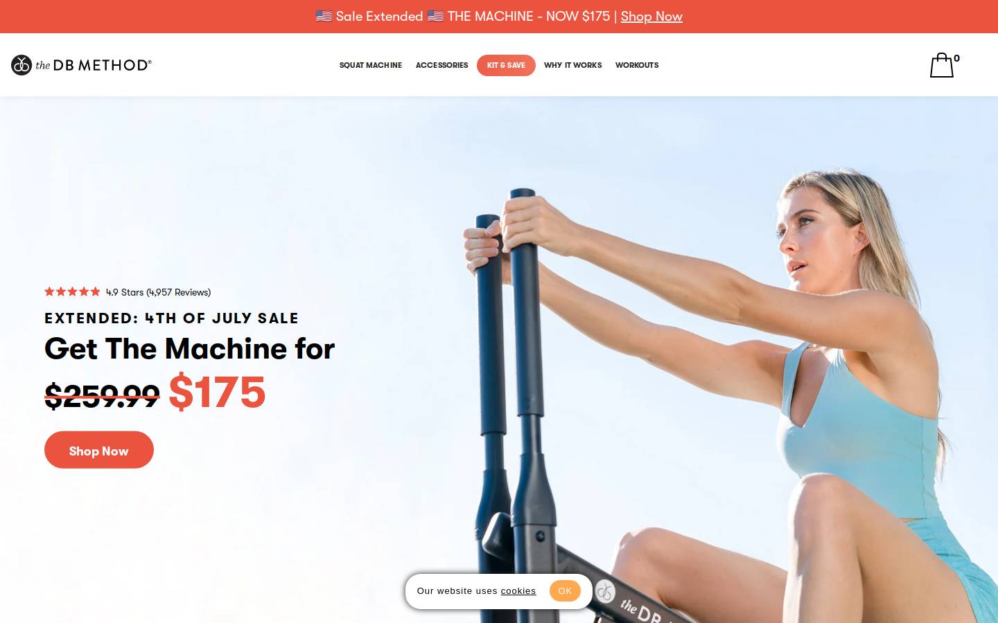 thedbmethod.com homepage screenshot