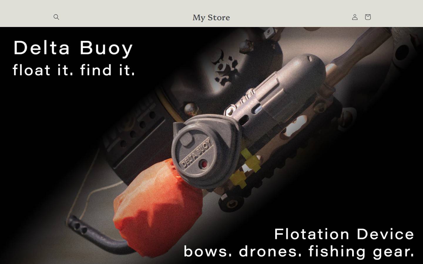 thedeltabuoy.com homepage screenshot