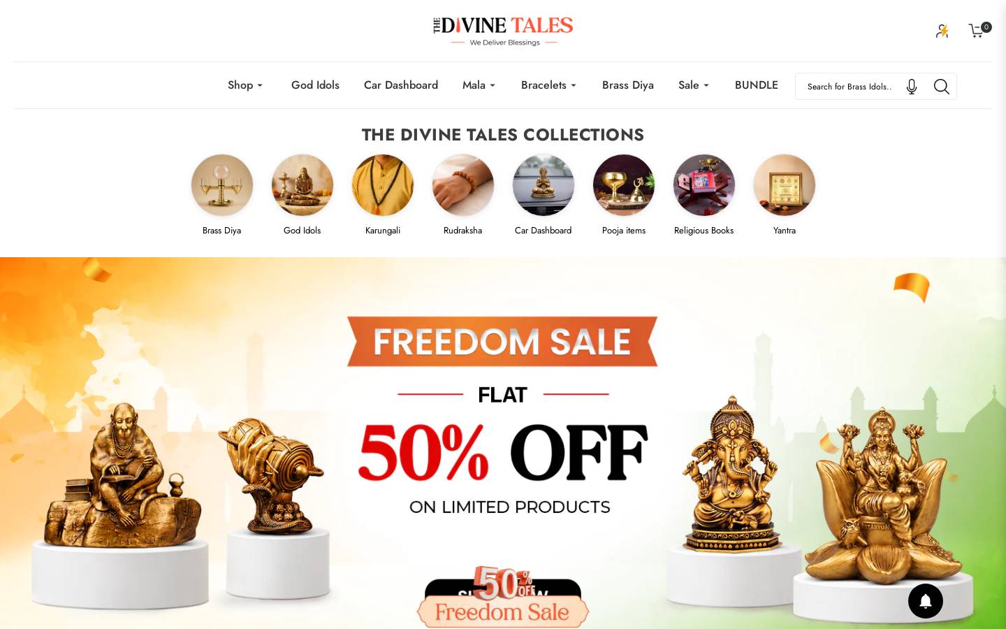 thedivinetales.com homepage screenshot