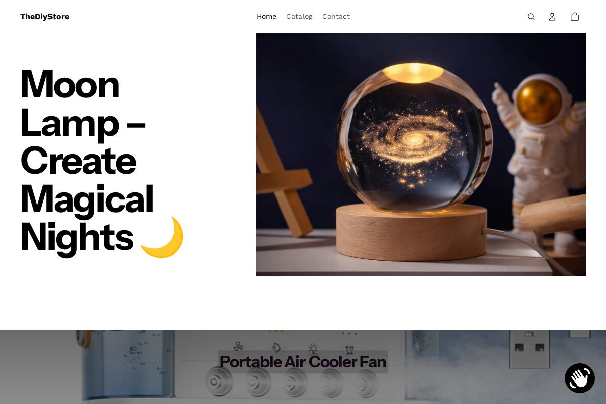 thediystore.it.com homepage screenshot