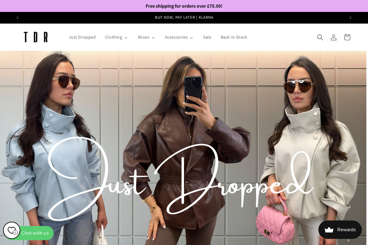 thedressingroomhq.com homepage screenshot