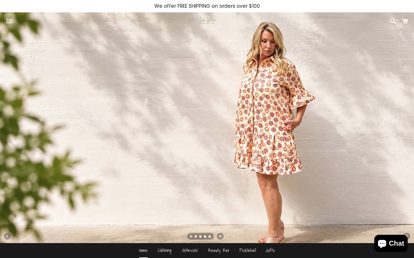 thedressyowlboutique.com homepage screenshot