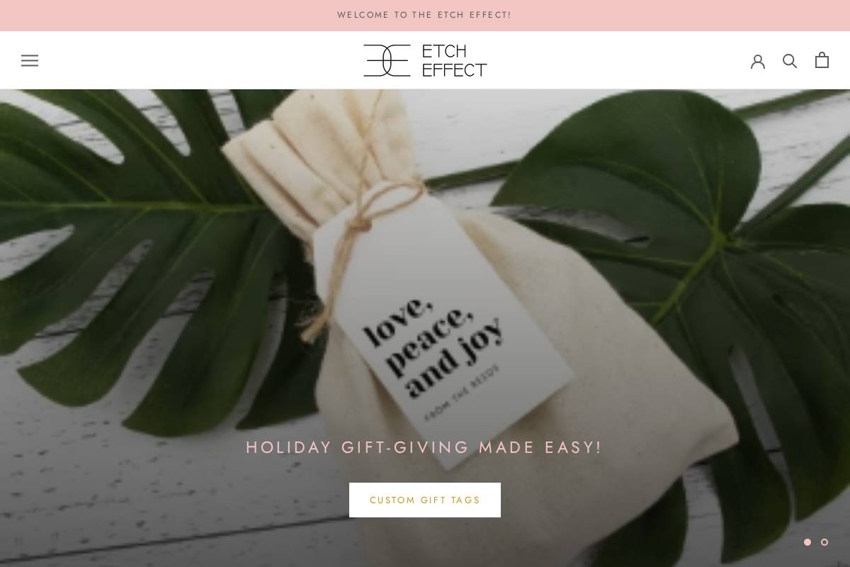theetcheffect.com homepage screenshot