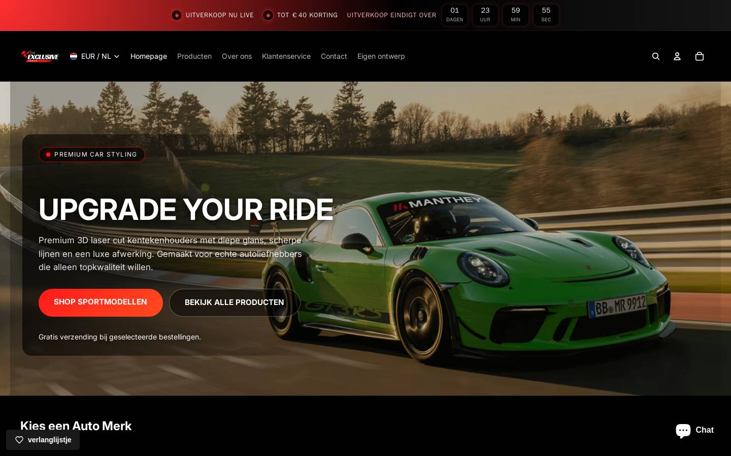 theexclusivetouch.com homepage screenshot