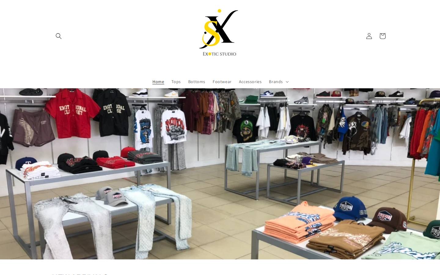 theexoticstudio.com homepage screenshot