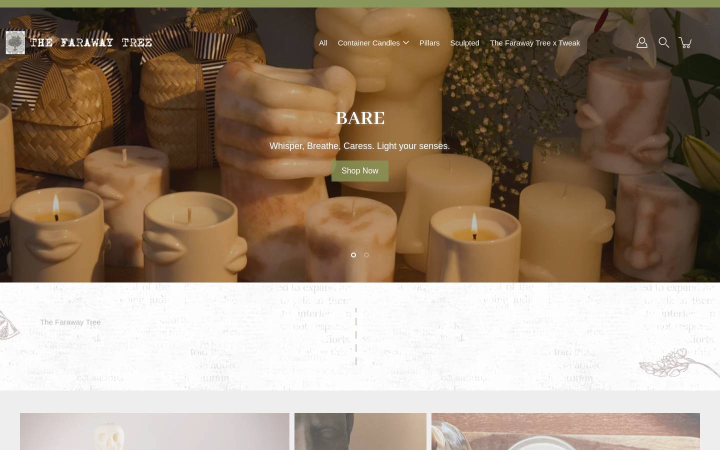 thefarawaytreeindia.com homepage screenshot